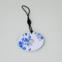 8 x NFC Tags Keyfob NTAG215 NFC Llavero 504 Bytes de Memoria- NFC Etiqueta de Resina de Cristal- Puede Hacer Amiibo y…
